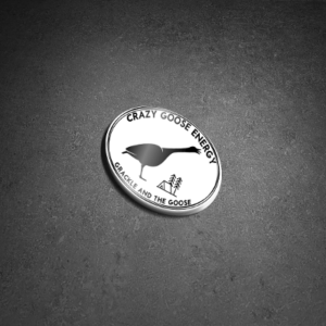 Crazy Goose Energy Oval Sticker